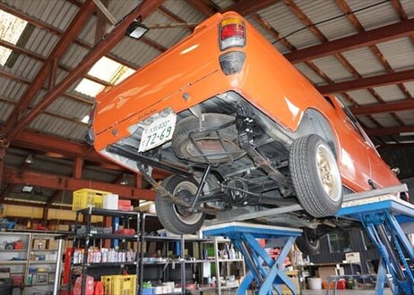 車高調整式シャックル 牽引フック付き  　サニートラック