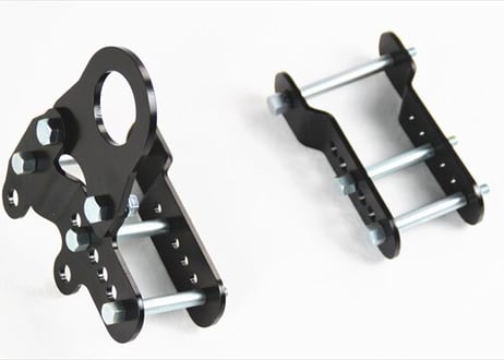 車高調整式シャックル 牽引フック付き  　サニートラック