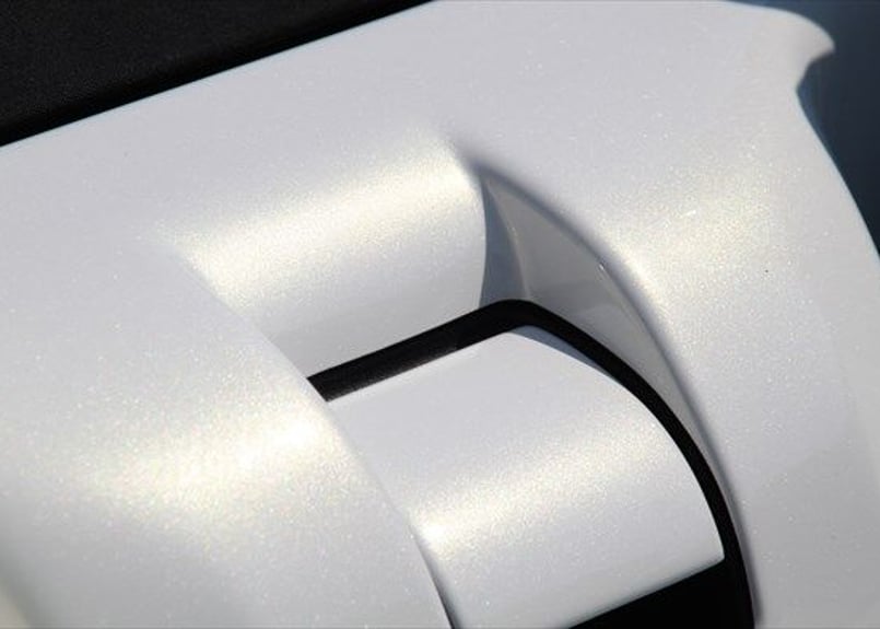 ウインドディフレクター レス パネル ブラック 塗装用 ND