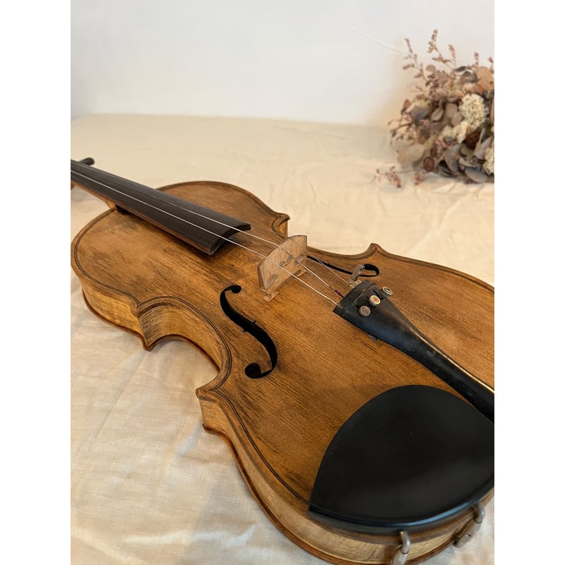 アンティークバイオリン　マット　塗装剥がれ　壁飾り　現状品　ヴァイオリン Amazon | サイレント・バイオリン Mute violin 18世紀モデル