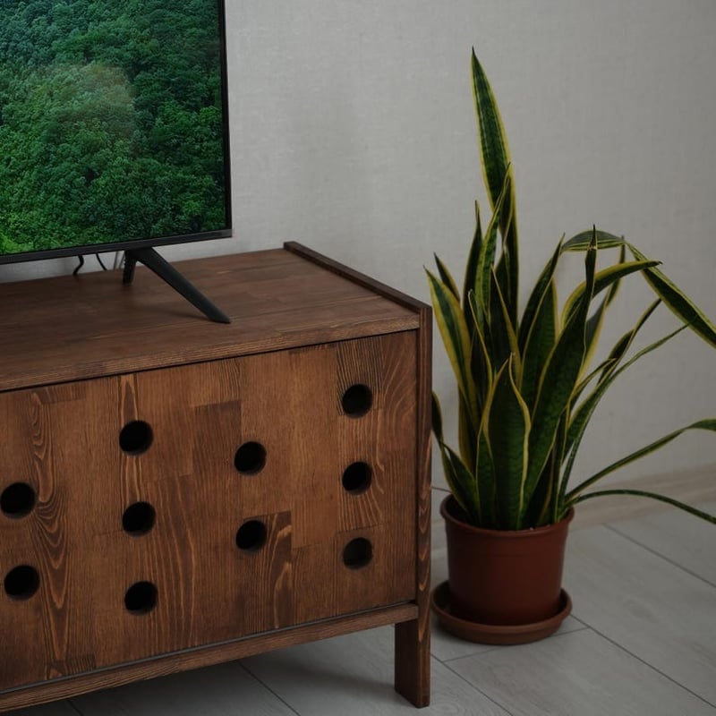 ラスティックパイン テレビスタンド アンティークパイン テレビ台