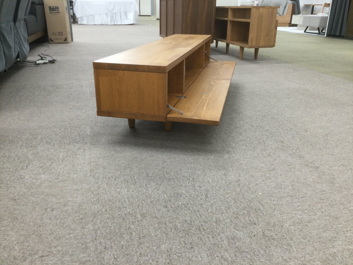 大特価 W150サイズ 一枚板テレビボード オイル仕上げ やや大きめテレビ台]140㎝テレビ台パイン材｜オイル塗装/テレビボード