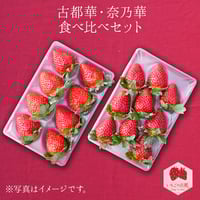 nuni 奈良県産 高級苺 紅白苺3箱・古都華1箱セット ギフトボックス3箱】古都華（ことか）- 6パック | いちごの古都