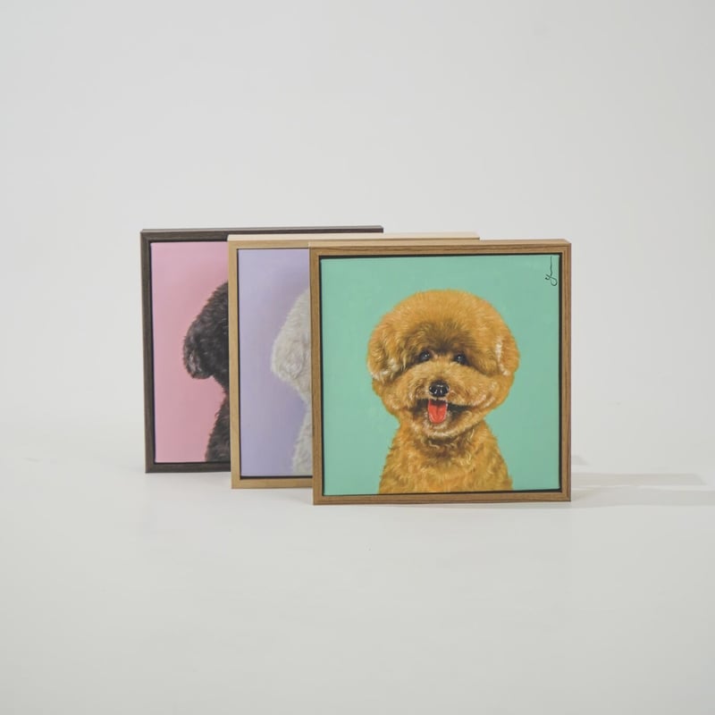 25x30cm(上半身のみ)二名様木枠セット | living with art 25x30cm(上半身のみ)二名様木枠セット | living with art