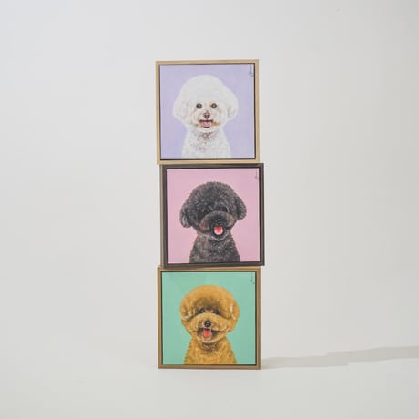 25x30cm（上半身のみ）二名様木枠セット