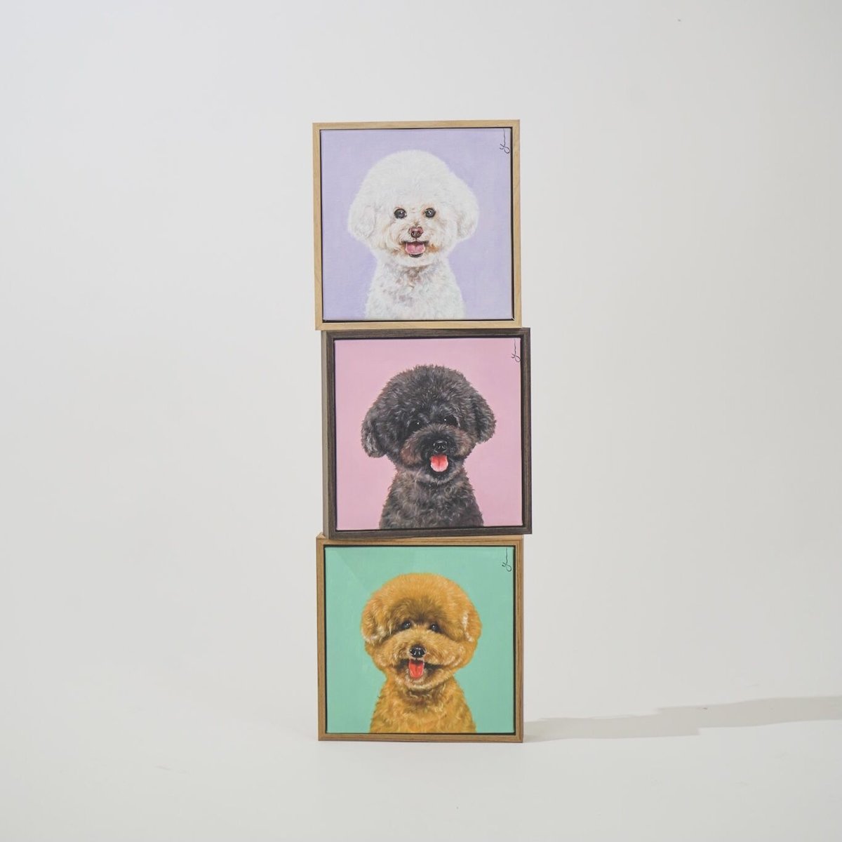 25x30cm（全身）一名様木枠セット | living with art