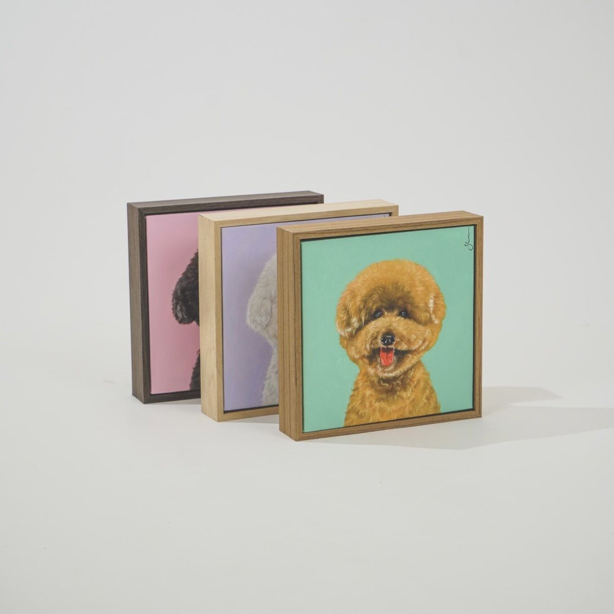 25x25cm（上半身のみ）一名様木枠セット | living with art