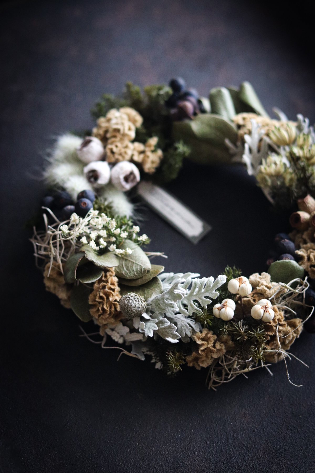 専用＊アジサイ＆アイビー　アンティーク ドライフラワーリース 楽天市場】ドライフラワー あじさい リース 手作りキット アンティーク