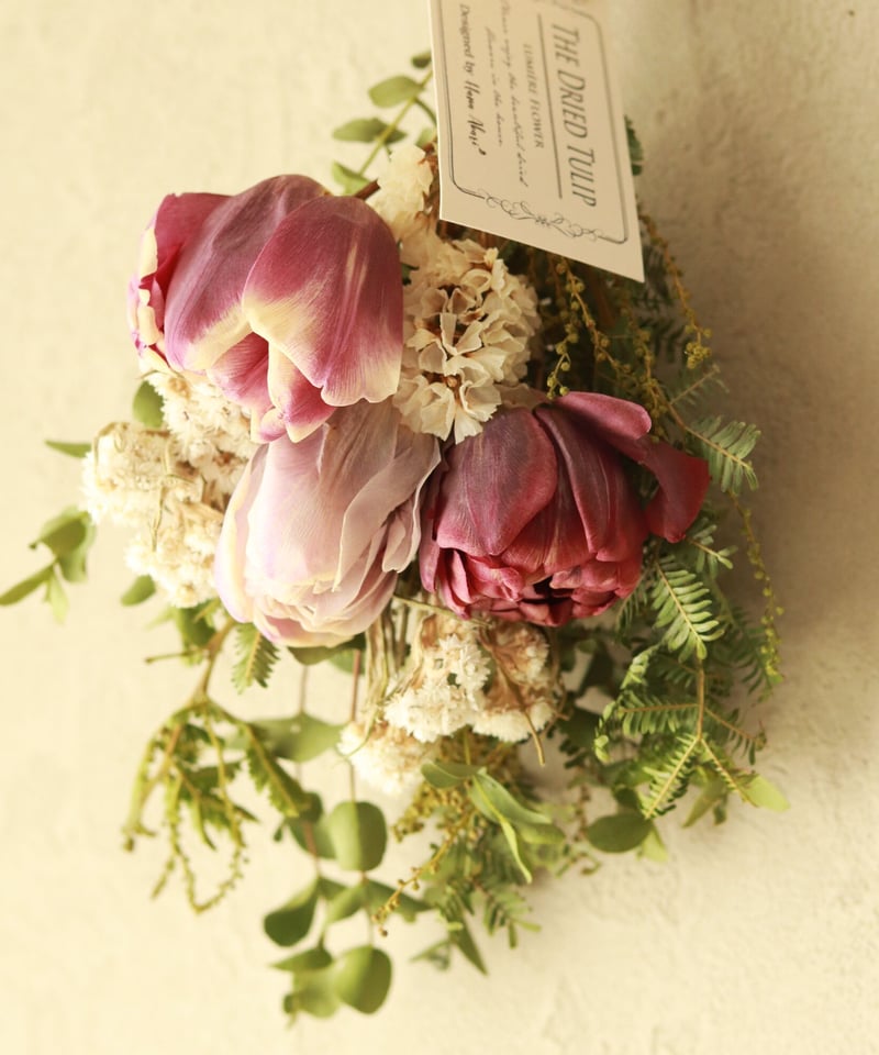 【小さな魔女の棲む森 ～Trullo～(トゥルッロ)】ドライフラワー スワッグ 1_44daba65cb6b44a3e71586de03c7