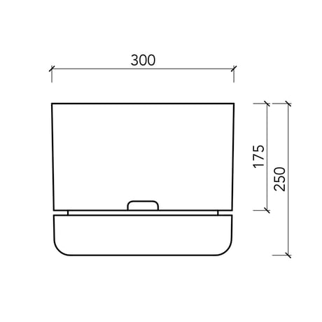 【300mm】KITLY Selfwatering Plant Pots