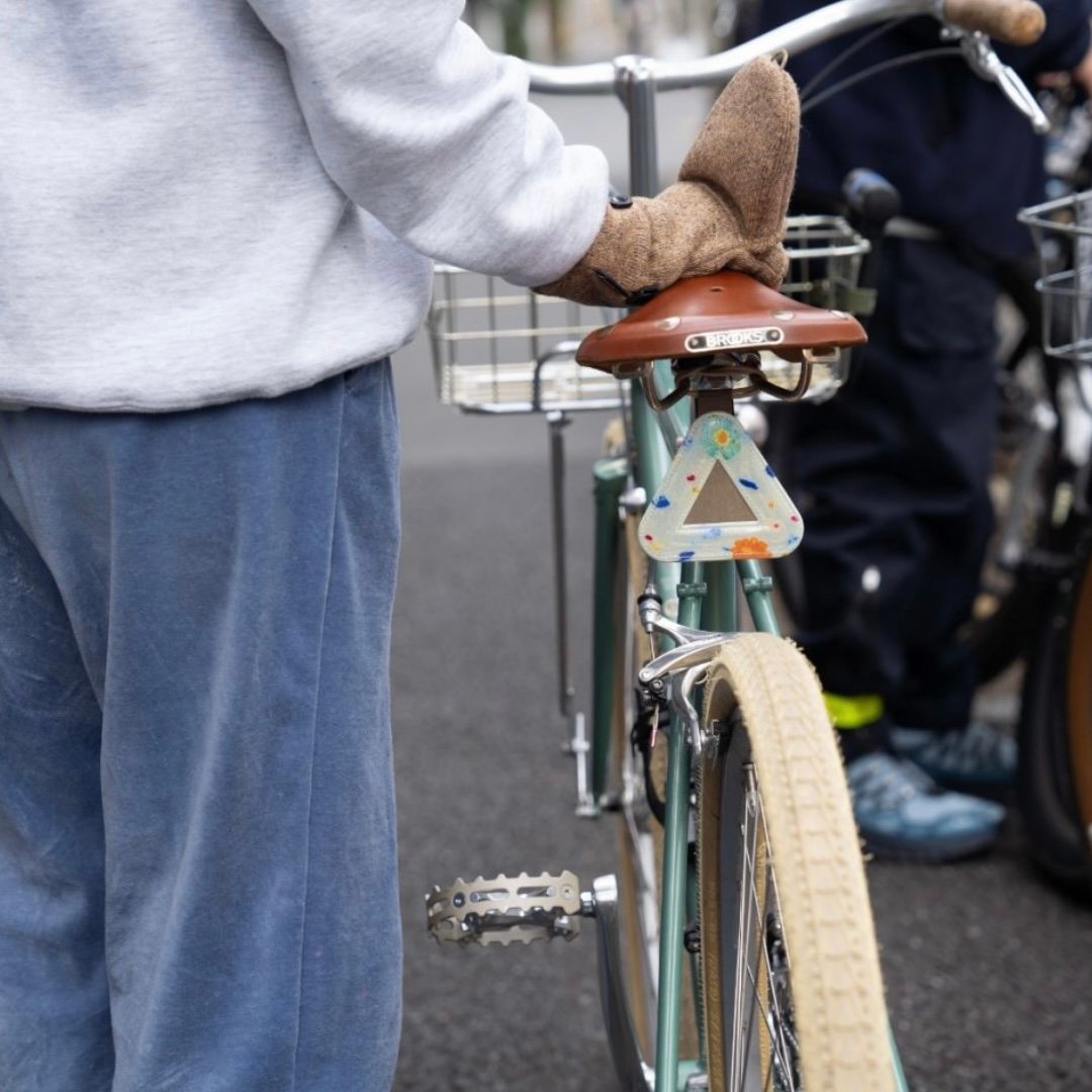 BLUE LUG リフレクターBROOKSコラボ BROOKS × BLUE LUG ”B17 FOR BLUE LUG