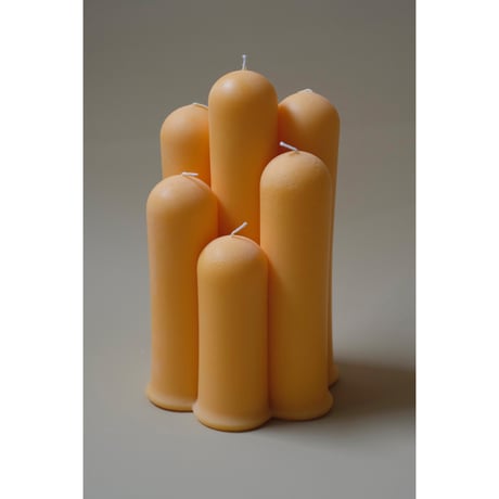honey flamingo Tube Stick Multi Wick Candle Orange (Bergamot)