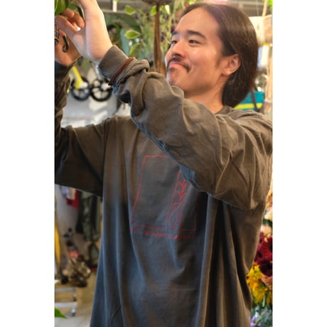 SAI embroidery long sleeve(pepper)