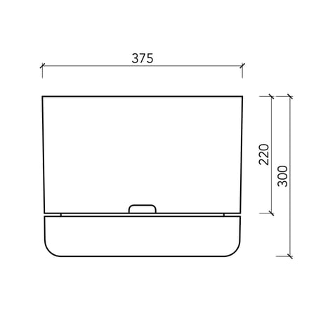 【375mm】KITLY Selfwatering Plant Pots