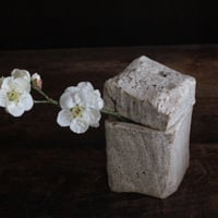 粉引 蓋物・茶入