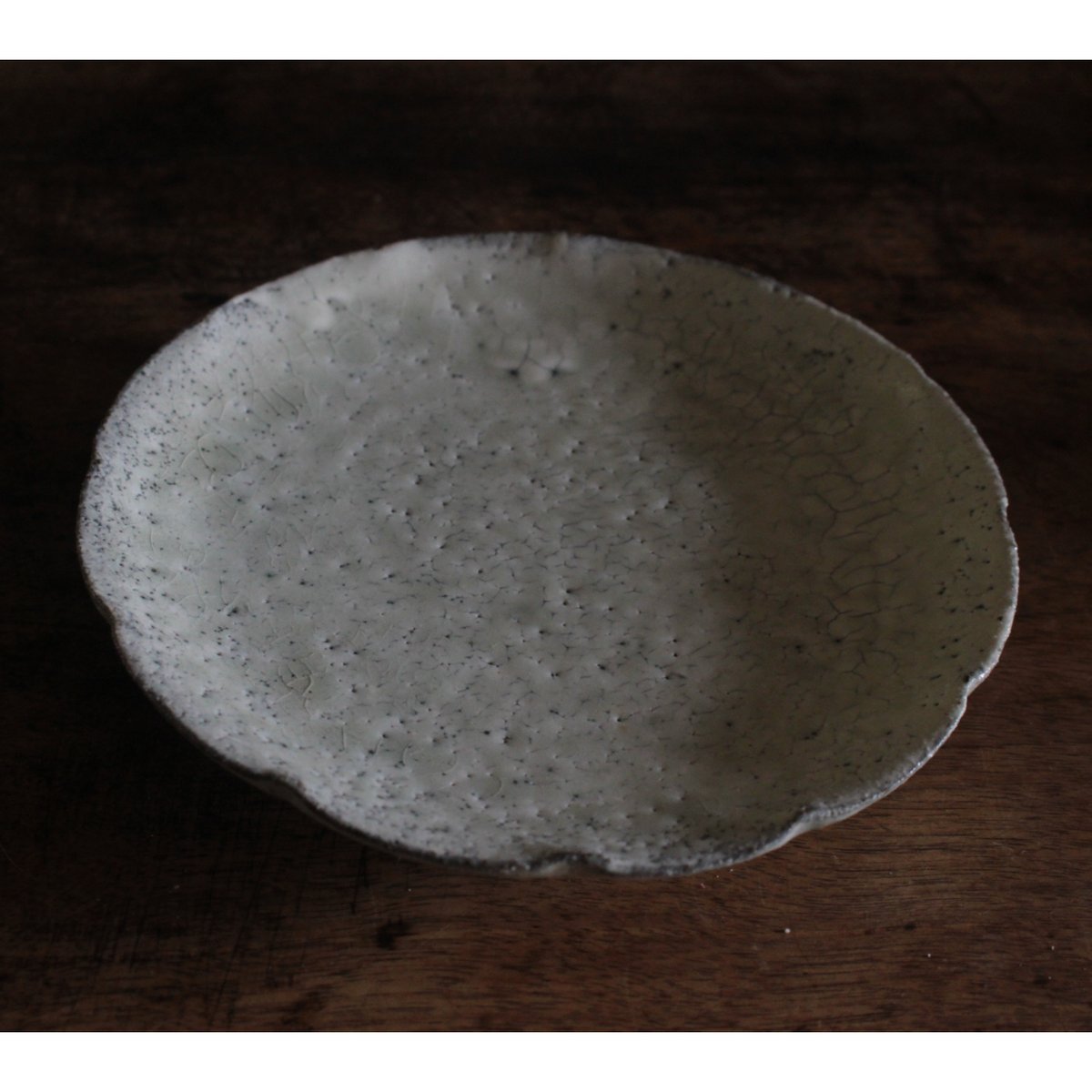 粉引4寸輪花皿 | うつわ 吉澤直樹&遠藤薫