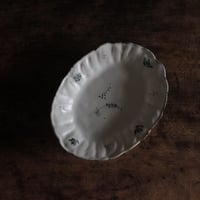 soyogi　草紋　オーバル皿　a