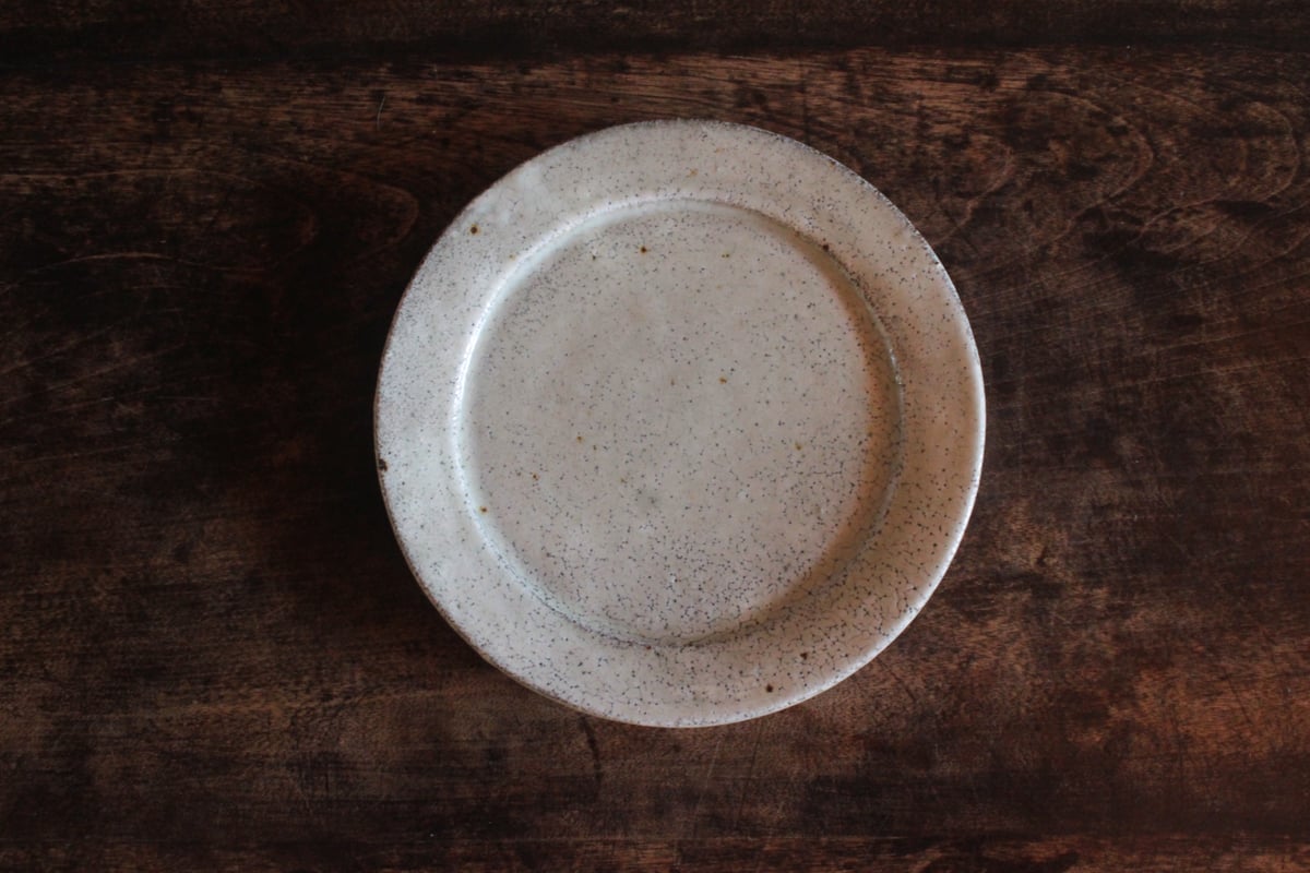 6寸 リム皿 | うつわ 吉澤直樹&遠藤薫