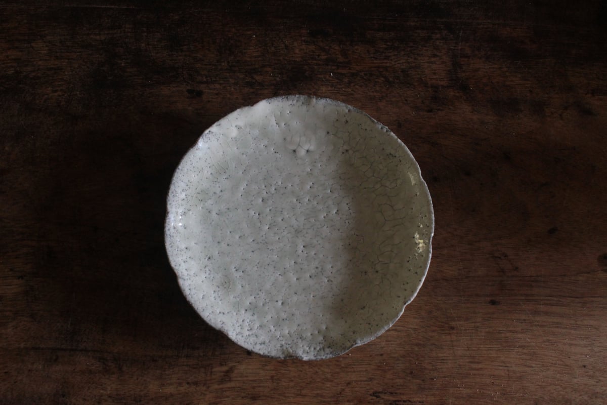 4点　白色　粉引6角皿 NJ-0041粉引六角皿 | NII the store by Noord