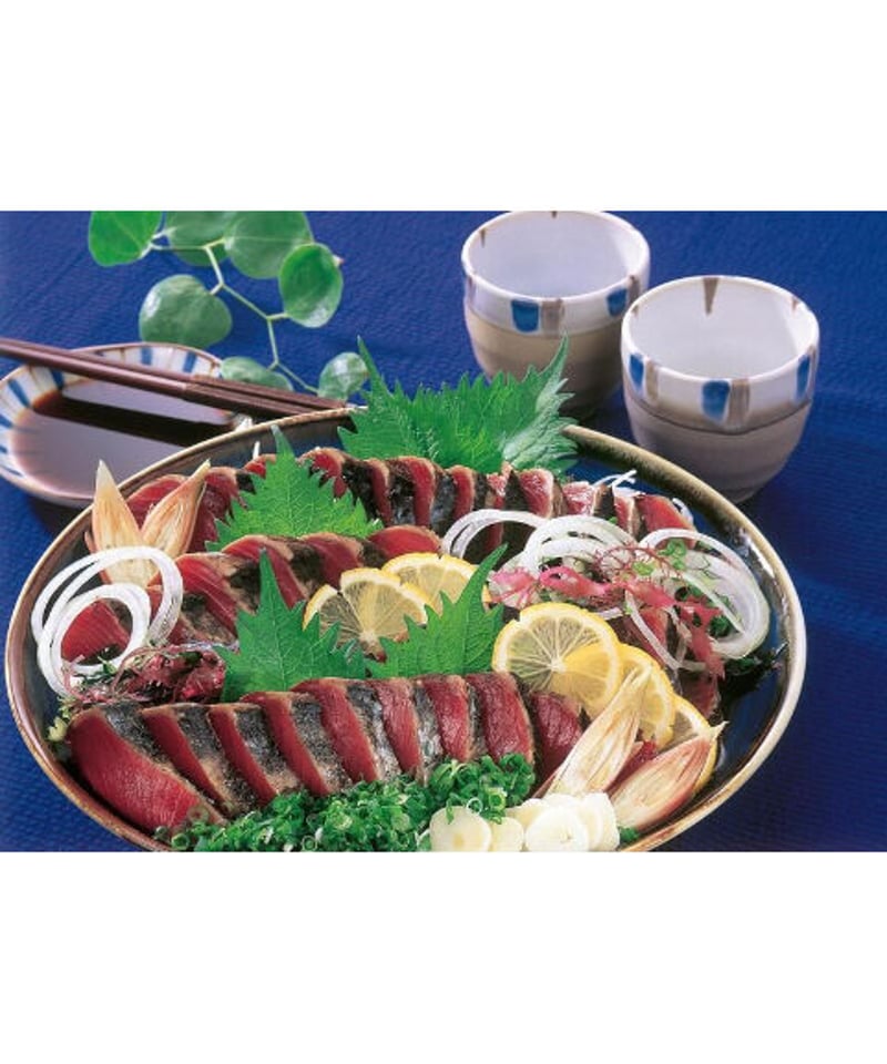 値下げしました！杓と焼き物セット！ 藁焼き鰹の塩たたきセット 約6～7人前【冷凍便】 | 海訪屋（みほ