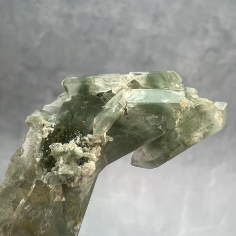 【マナスル産】クローライトイン天然ヒマラヤ水晶⑤/Manaslu Chlorite in Himalayan Quartz