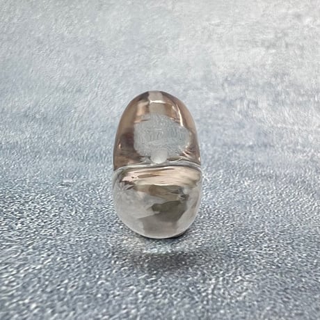 【ガウリシャンカール産】天然ヒマラヤスモーキークォーツ"手磨き加工"ハート型ビーズ③/Gaurishankar Himalayan Smoky Quartz Heart Beads