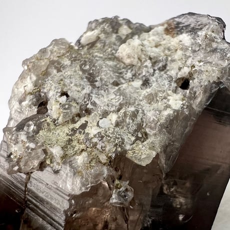 ガウリシャンカール産天然ヒマラヤスモーキークォーツポイント/GauriShankar Himalayan Smoky Quartz