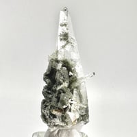 【ガネッシュヒマール産】クローライトイン天然ヒマラヤ水晶ナチュラルポイント3️⃣ Ganesh Himal Chlorite in Himalayan Quartz Natural Point