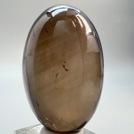 【ガウリシャンカール産】天然ヒマラヤ水晶スモーキークォーツ シヴァリンガム②/GauriShankar Himalayan Smoky Quartz ShivaLingam