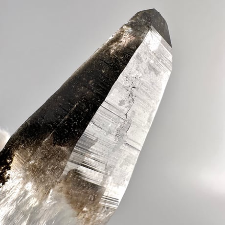 【ガネッシュヒマール産】クローライトイン天然ヒマラヤ水晶ミニポイント"YY"/Ganesh Himal Chlorite in Himalayan Quartz mini Point