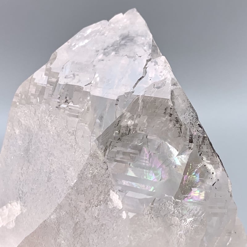 GaneshHimalレインボー入ポイント GaneshHimalレインボー入ポイント ガネーシュヒマール産天然ヒマラヤ