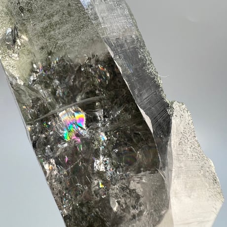 【ガネッシュヒマール産】クローライトイン天然ヒマラヤ水晶/Ganesh Himal Chlorite in Himalayan Quartz