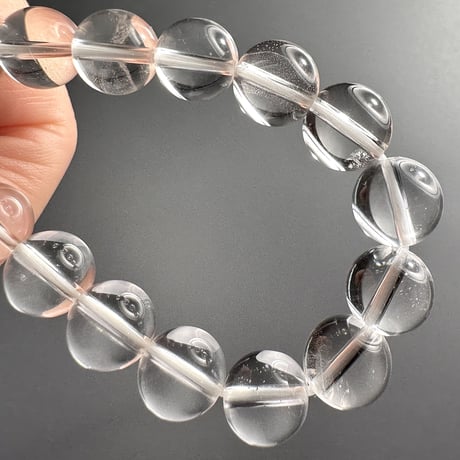 【ガネッシュヒマール産】天然ヒマラヤ水晶デザインブレスレット 内径15/GaneshHimal Design Bracelet