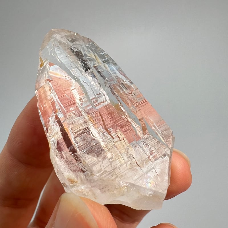 ガネッシュヒマール産】天然ヒマラヤ水晶ペンダントトップ⑬