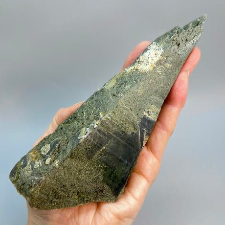 大特価【ガネッシュヒマール産】クローライトイン天然ヒマラヤ水晶/Ganesh Himal Chlorite in Himalayan Quartz