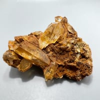 【ガネッシュヒマール産】リモナイトイン天然ヒマラヤ水晶クラスター/ Ganesh Himal Limonite in Himalayan Quartz Cluster