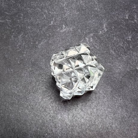 【マニハール産】 天然ヒマラヤ水晶"ピラミッドキューブ"⑤/Manihar Himalayan Quartz "Pyramid Cube"