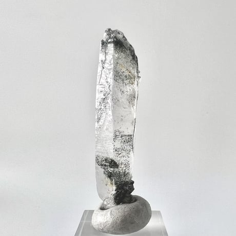【マナスル産】クローライトイン天然ヒマラヤ水晶ポイント/Manaslu Chlorite in Himalayan Quartz Point