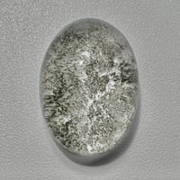 【ガネッシュヒマール産】クローライトイン天然ヒマラヤ水晶"手磨き加工" ルース/Ganesh Himal Chlorite in Himalayan Quartz Loose