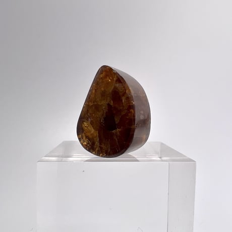 ネパール産ドラバイトトルマリン"手磨き加工"ルース⑥/Nepal Dravite Tourmaline loose