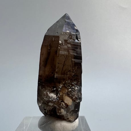 ガウリシャンカール産天然ヒマラヤスモーキークォーツポイント/GauriShankar Himalayan Smoky Quartz Point