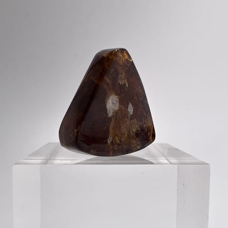 ネパール産ドラバイトトルマリン"手磨き加工"ルース⑤/Nepal Dravite Tourmaline loose