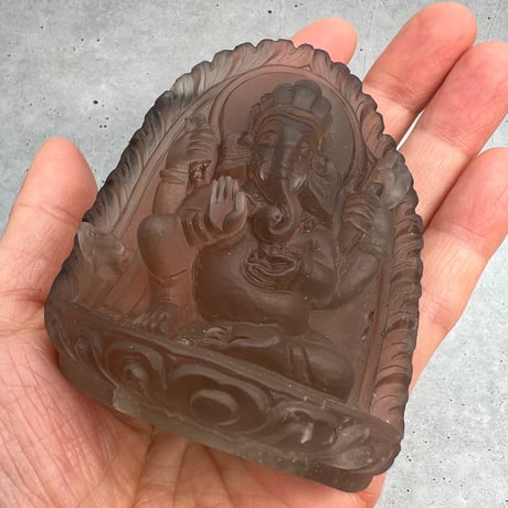 【ガウリシャンカール産】天然ヒマラヤスモーキークォーツ "ガネーシャ"/Gaurishankar HimalayanSmoky "Ganesha"