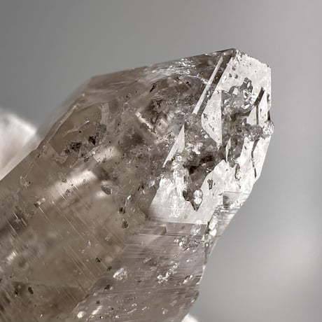 【ガネッシュヒマール産】リモナイトイン天然ヒマラヤ水晶 ポイント"PP"/Ganesh Himal Limonite in Himalayan Quartz Point