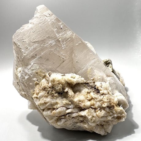 ネパール産アクアマリンイン天然ヒマラヤ水晶/Nepal Aquamarine in Himalayan Quartz Cluster