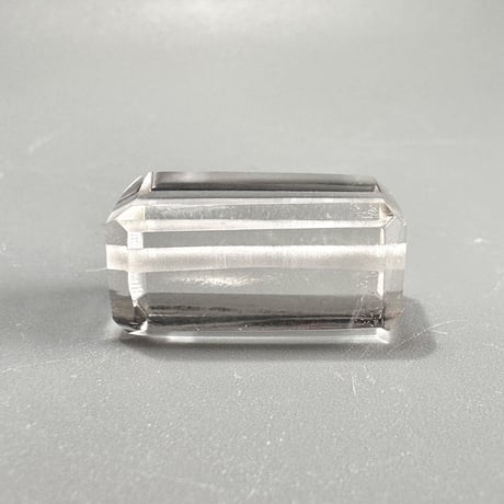 【ガネッシュヒマール産】天然ヒマラヤ水晶"手磨き加工"スクエアビーズ/Ganesh Himal  Himalayan Quartz Square Beads
