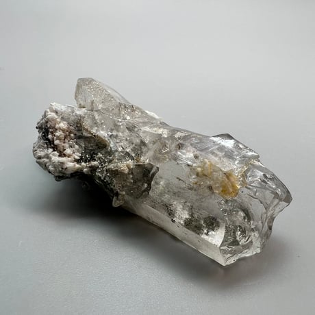 大特価【ガネッシュヒマール産】クローライトイン天然ヒマラヤ水晶⑫/Ganesh Himal Chlorite in Himalayan Quartz