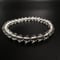 【アンナプルナ産】\"手磨き加工\"天然ヒマラヤ水晶ブレスレット6mm内径17cm/Annapurna Himalayan Quartz  Bracelet