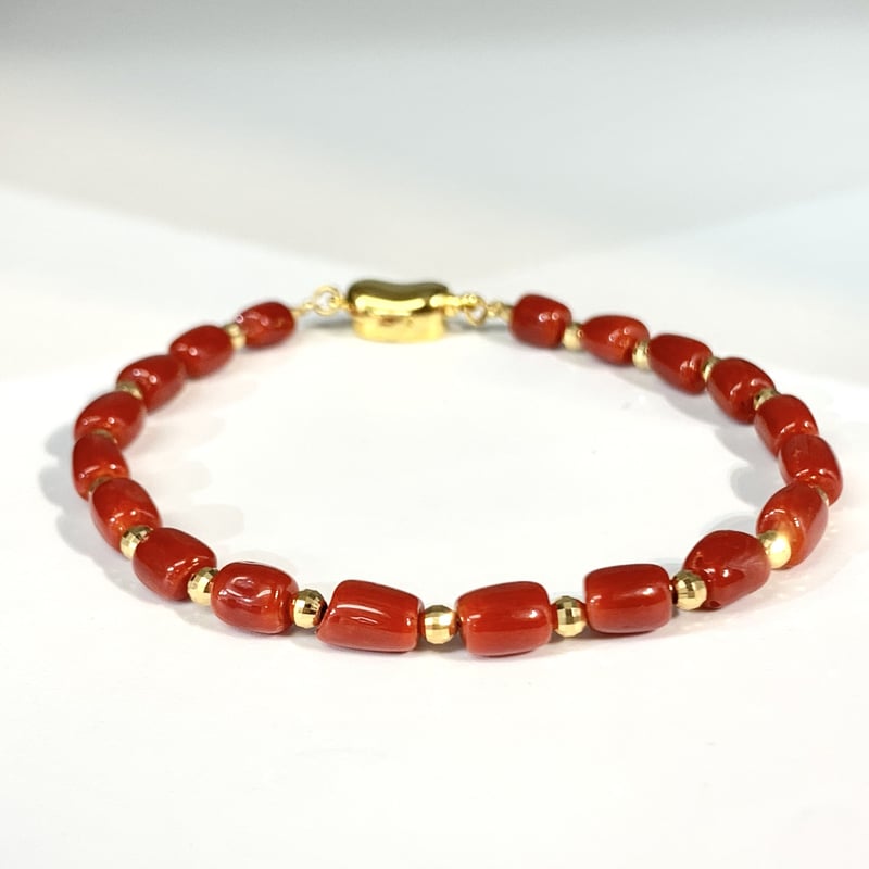 イタリア産赤珊瑚ブレスレット?️/Red Coral Bracelet | RUNTA