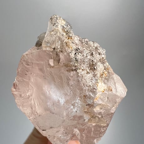ハイクオリティ【ガネッシュヒマール産】天然ヒマラヤ水晶/Ganesh Himal Limonite in Himalayan Quartz
